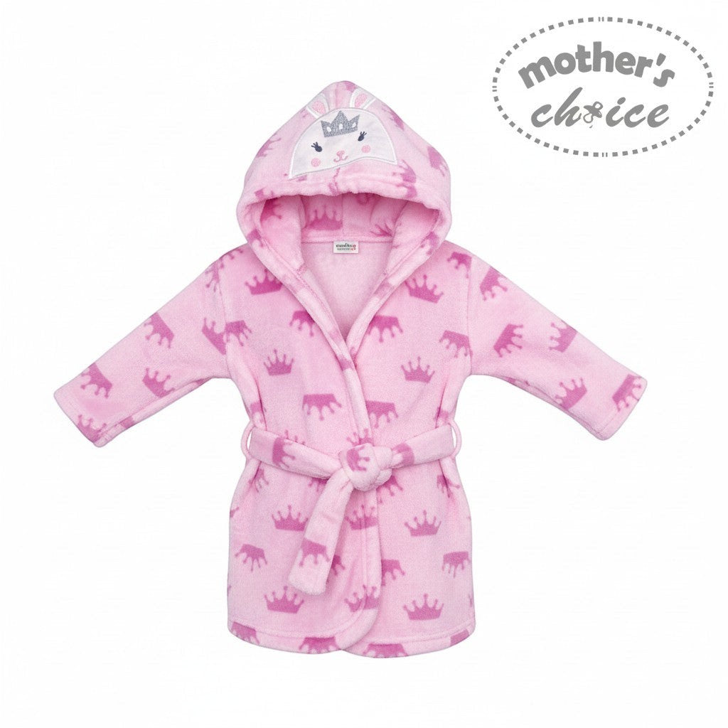 Mother's Choice  100% Polyester Bathrobe - Tiara