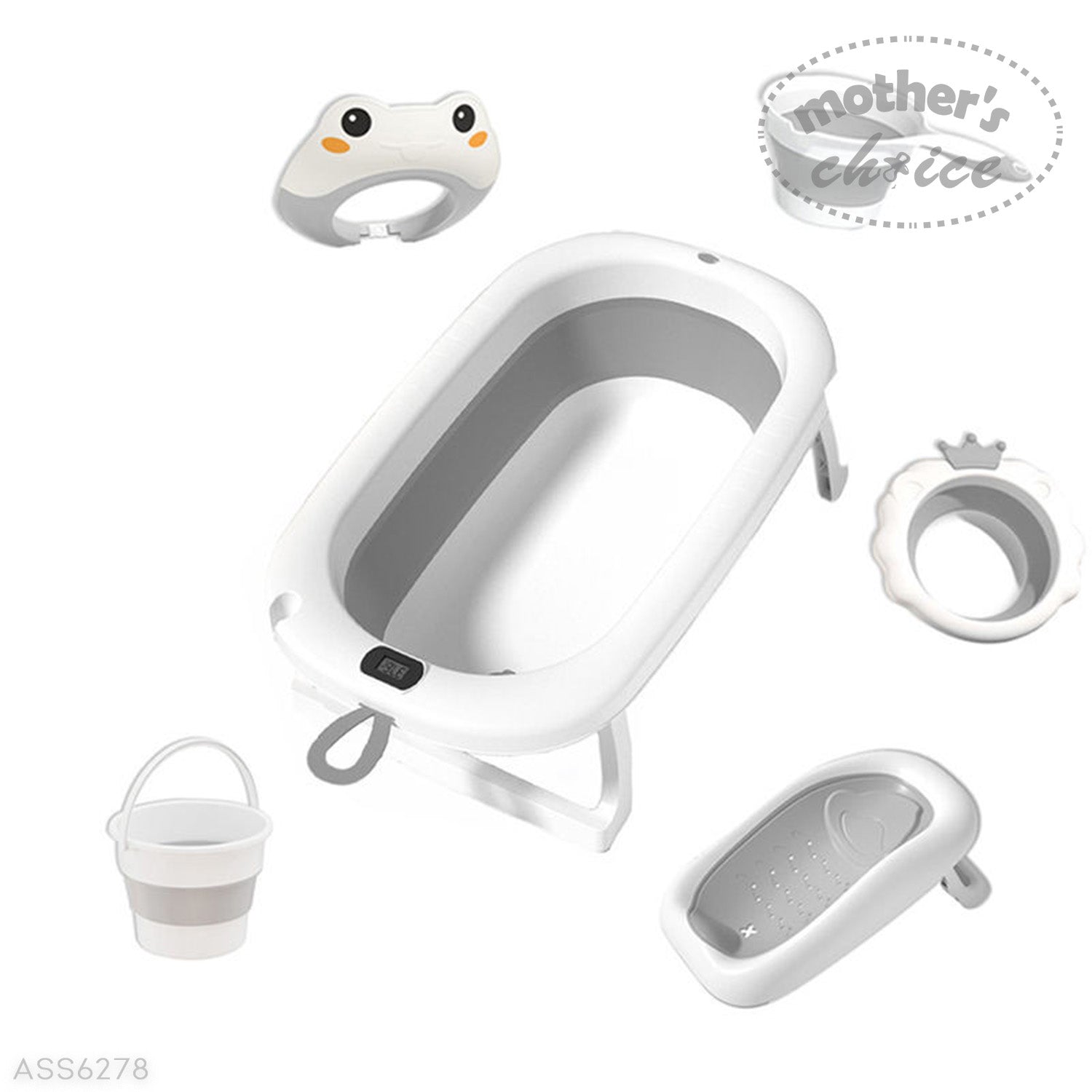 Mothers Choice Mothers Choice Baby Bath Tub Set