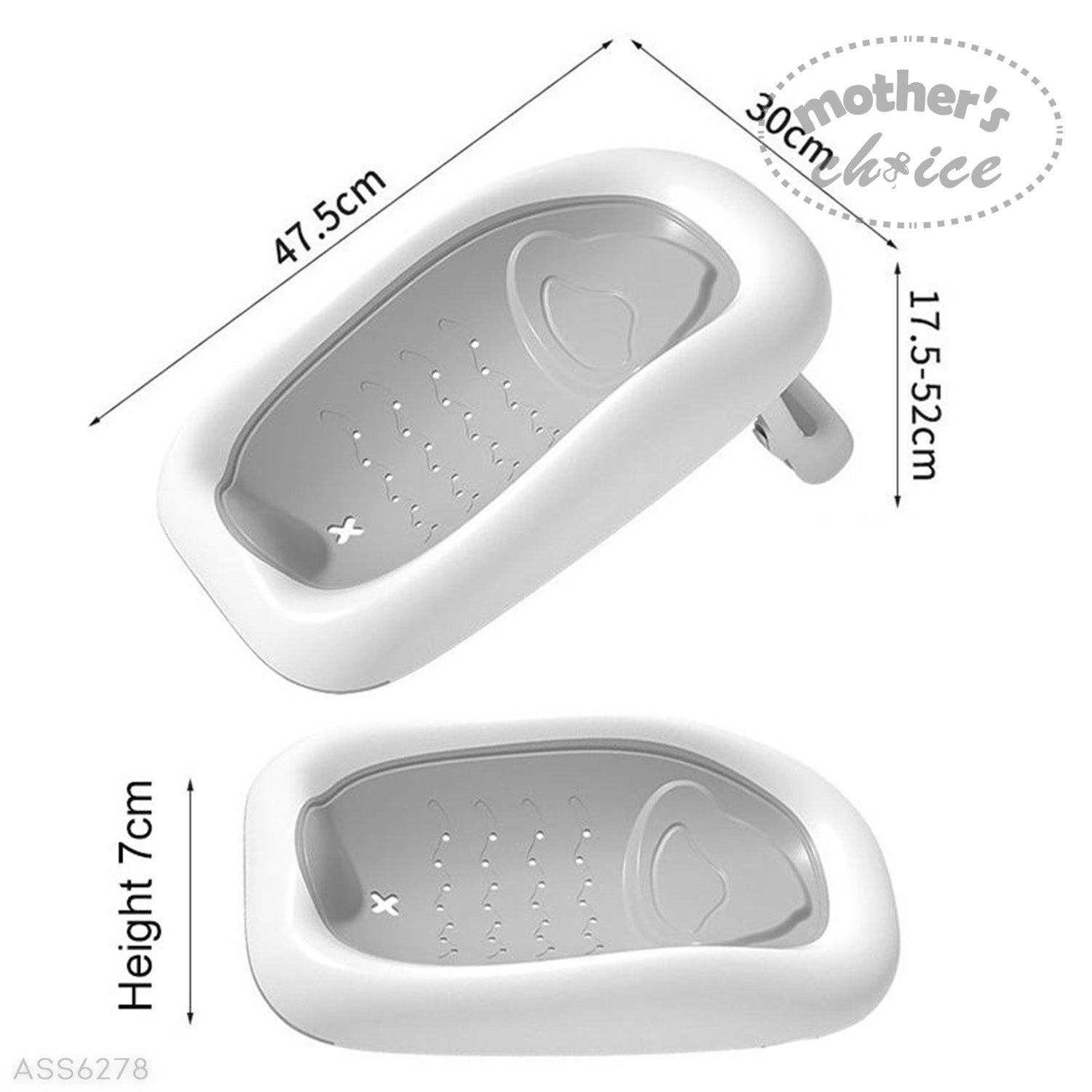 Mothers Choice Mothers Choice Baby Bath Tub Set