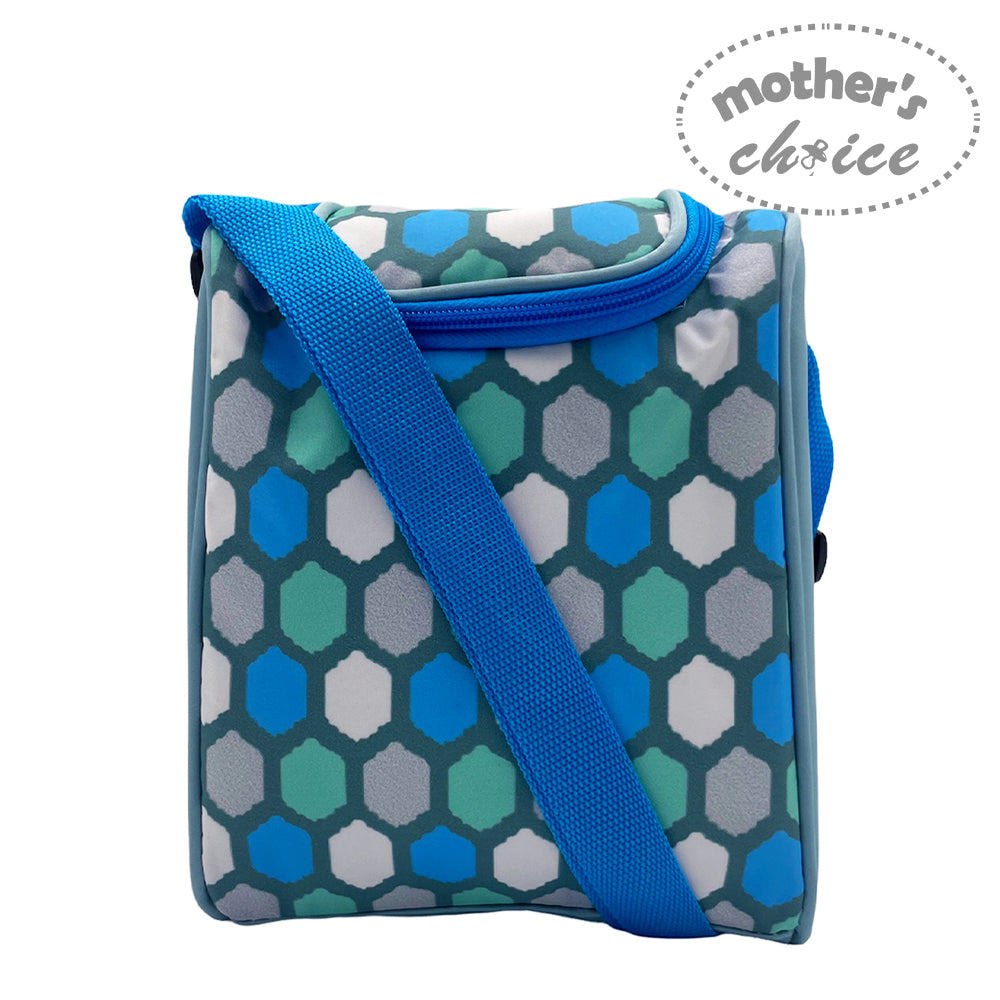 Mothers Choice Infant Bottle Warmer Blue Geo