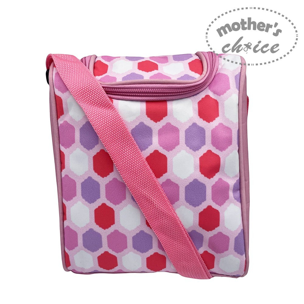 Mothers Choice Infant Bottle Warmer Pink Geo