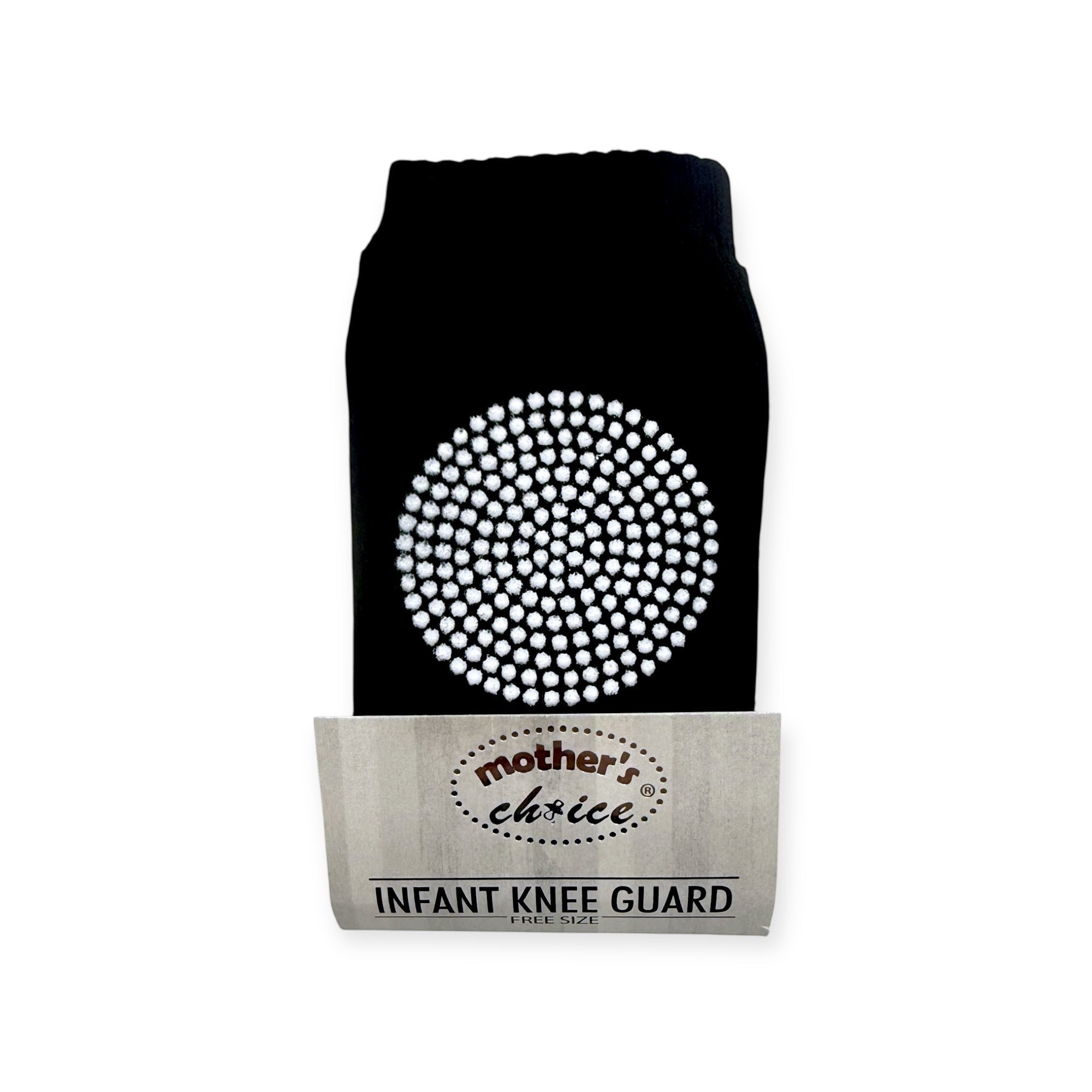 Mothers Choice Knee Guards With Non Slip Black