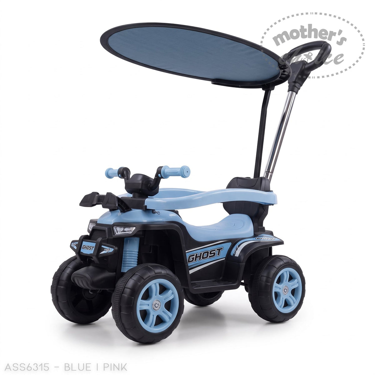 RIDE-ON CAR WITH CANOPY