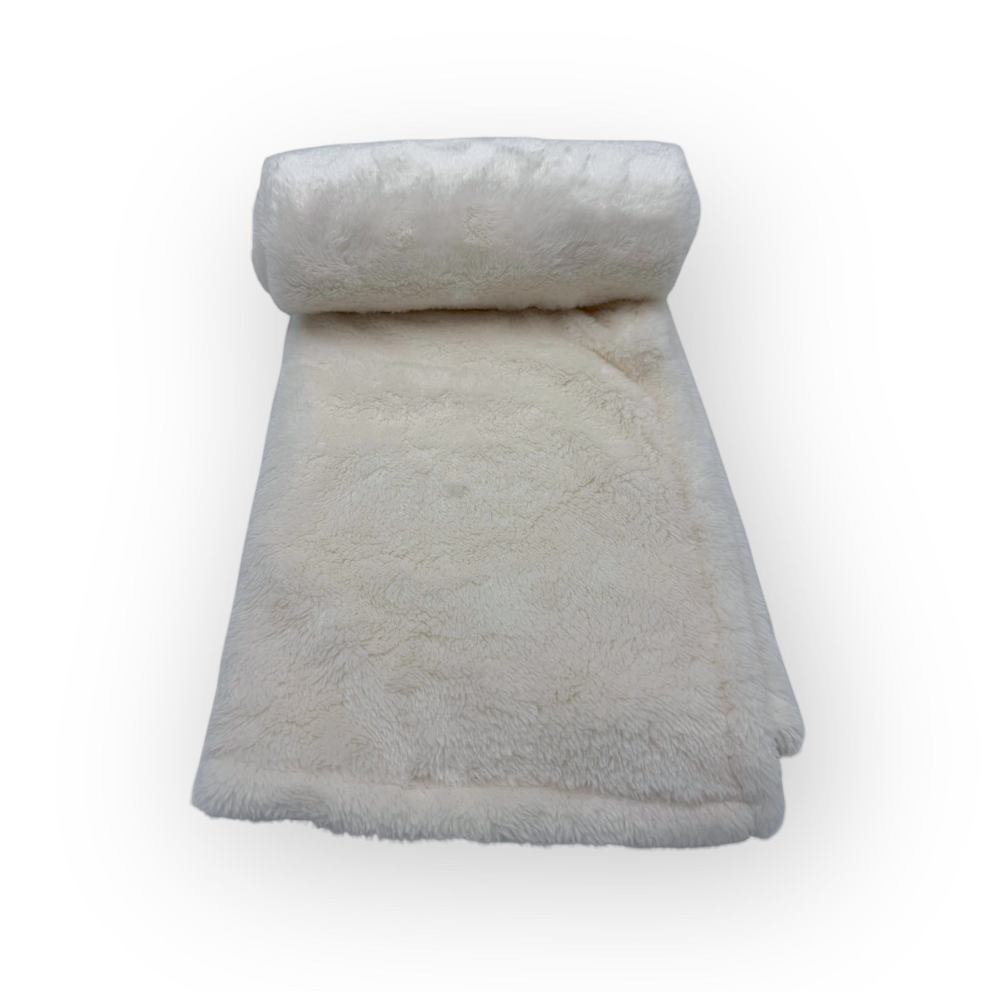 Mothers Choice  Single Layer Sherpa Fleece Blanket Acru