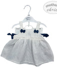 Mothers Choice Inf Girls 2 Piece Set Anglaise/Denim