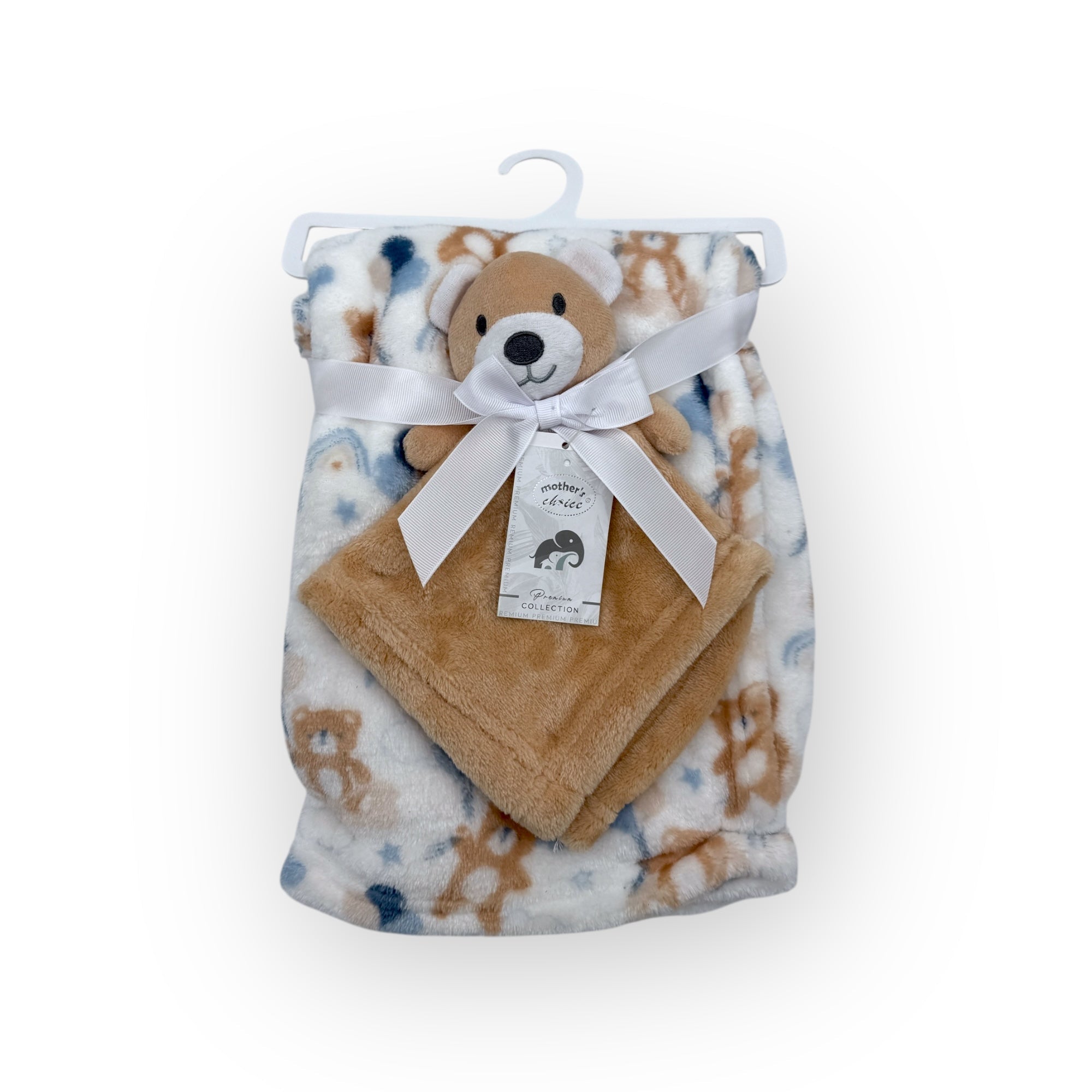 Mothers Choice Dudu Blanket Neutral Bear
