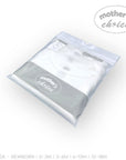 Clear plastic bag with 'mother's choice' branding on a white background