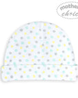 Mothers Choice 100% Cotton 5 Pack Beanie Hat Set `Hello Cute`