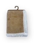 Mothers Choice  Sherpa Fleece Blanket Brown