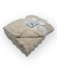 Mothers Choice  Single Layer Jacquard Blanket Acru
