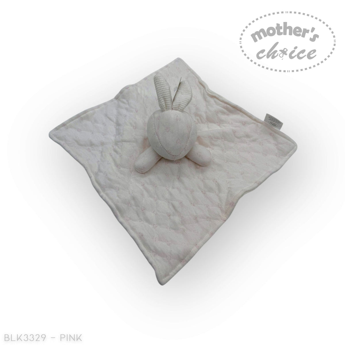M/C SHERPA BLANKET &amp; RABBIT  DUDU PINK