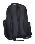 Mothers Choice Infants Linnen Diaper Backpack Black