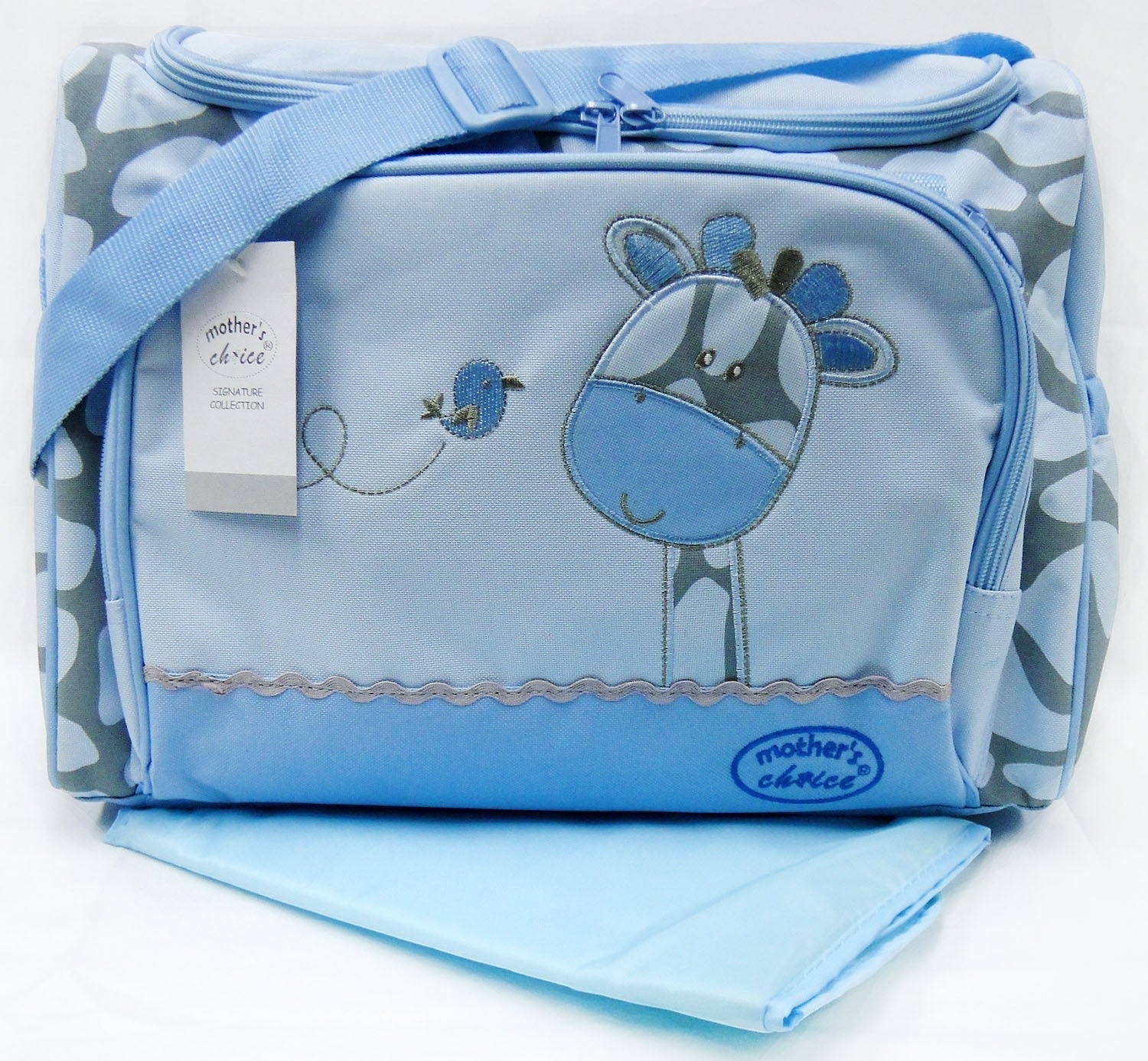 Mothers Choice Square Diaper Bag 'Giraffe'
