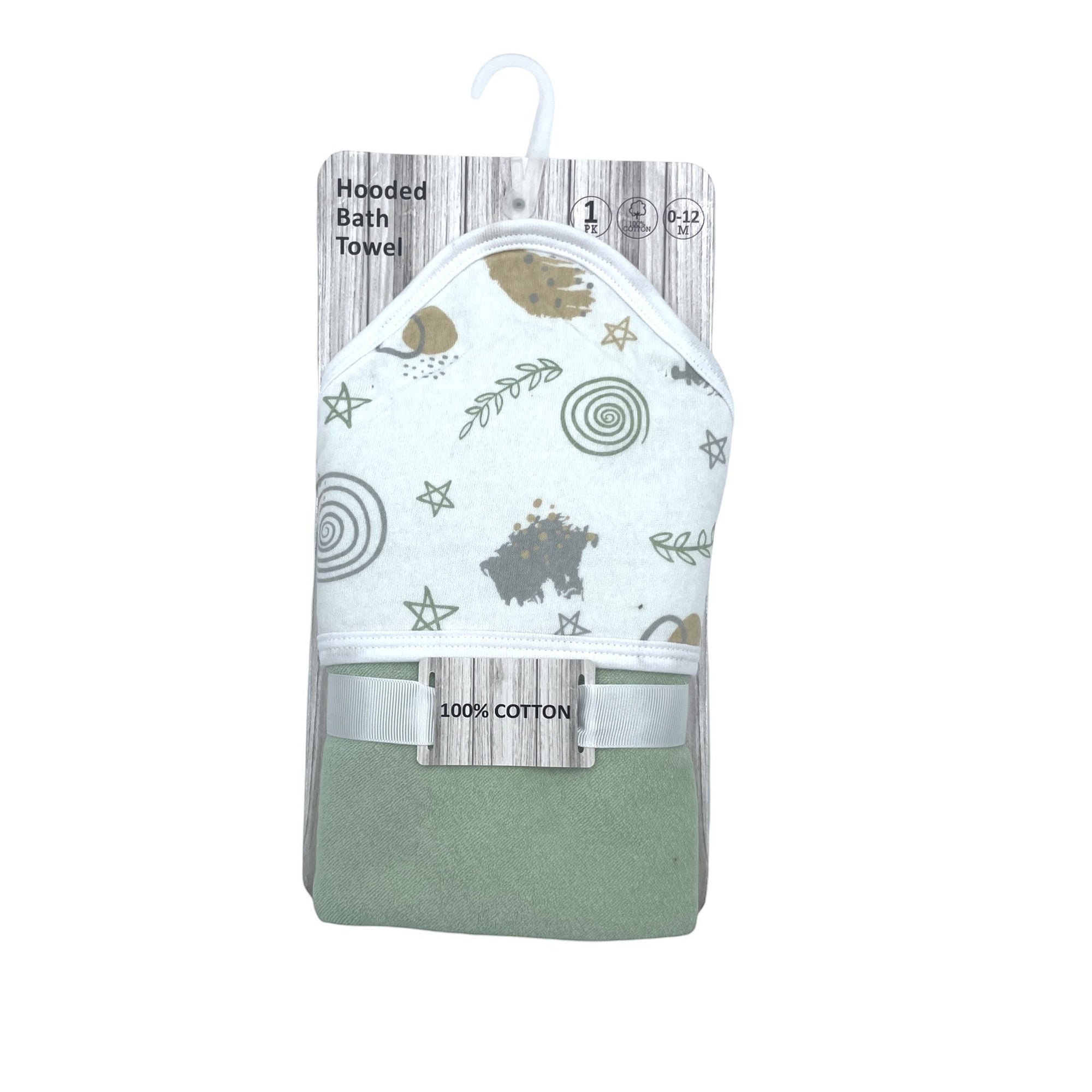 baby hooded towel 100% cotton soft and absorbent
