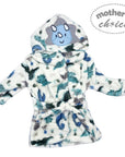 Mother's Choice 100% Polyester Bathrobe - Dinosaur
