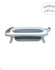 FOLDABLE BABY BATHTUB WITH THERMOMETER AND STAND