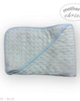 M/C SHERPA BLANKET & RABBIT  DUDU BLUE