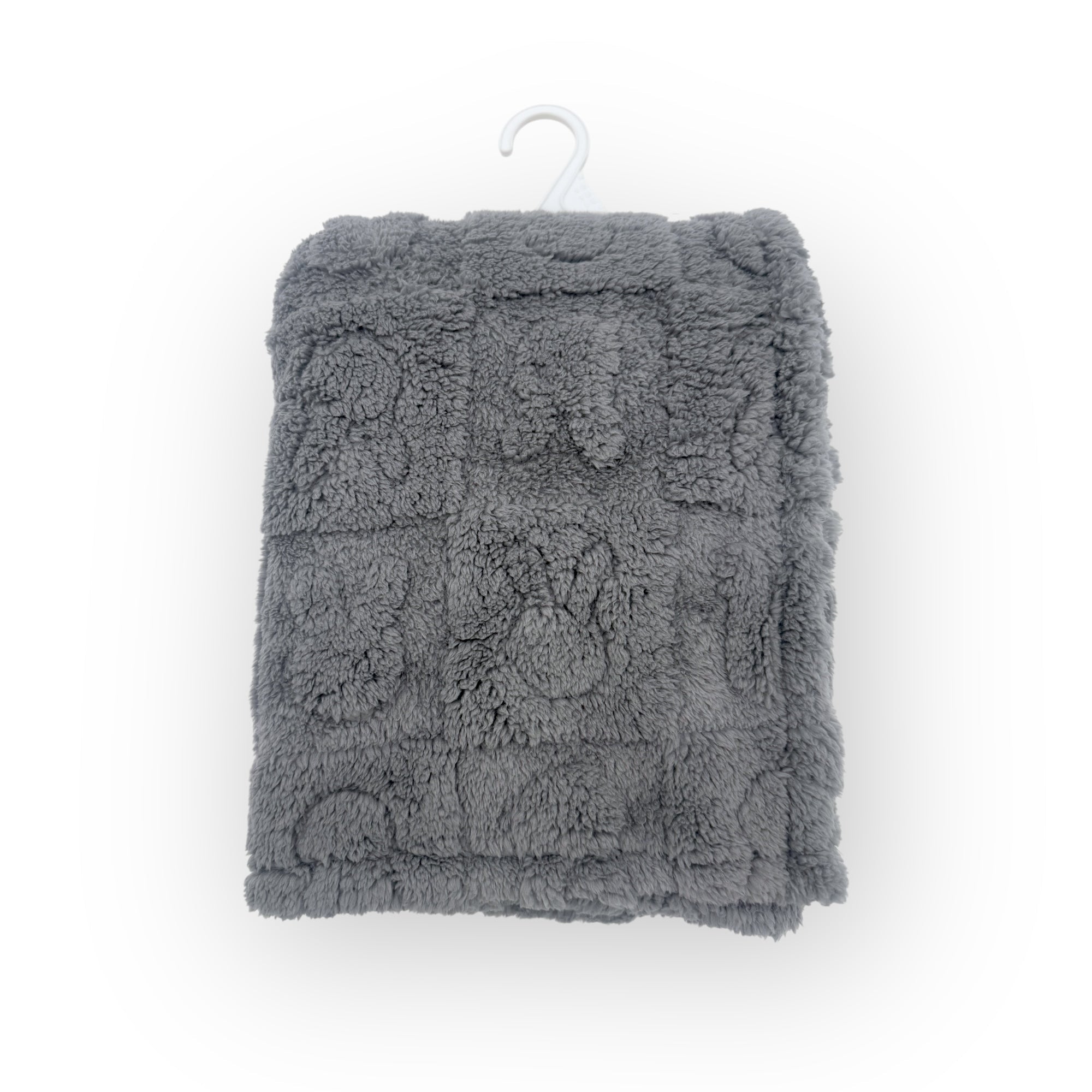 Mothers Choice  Single Layer Jacquard Blanket Grey