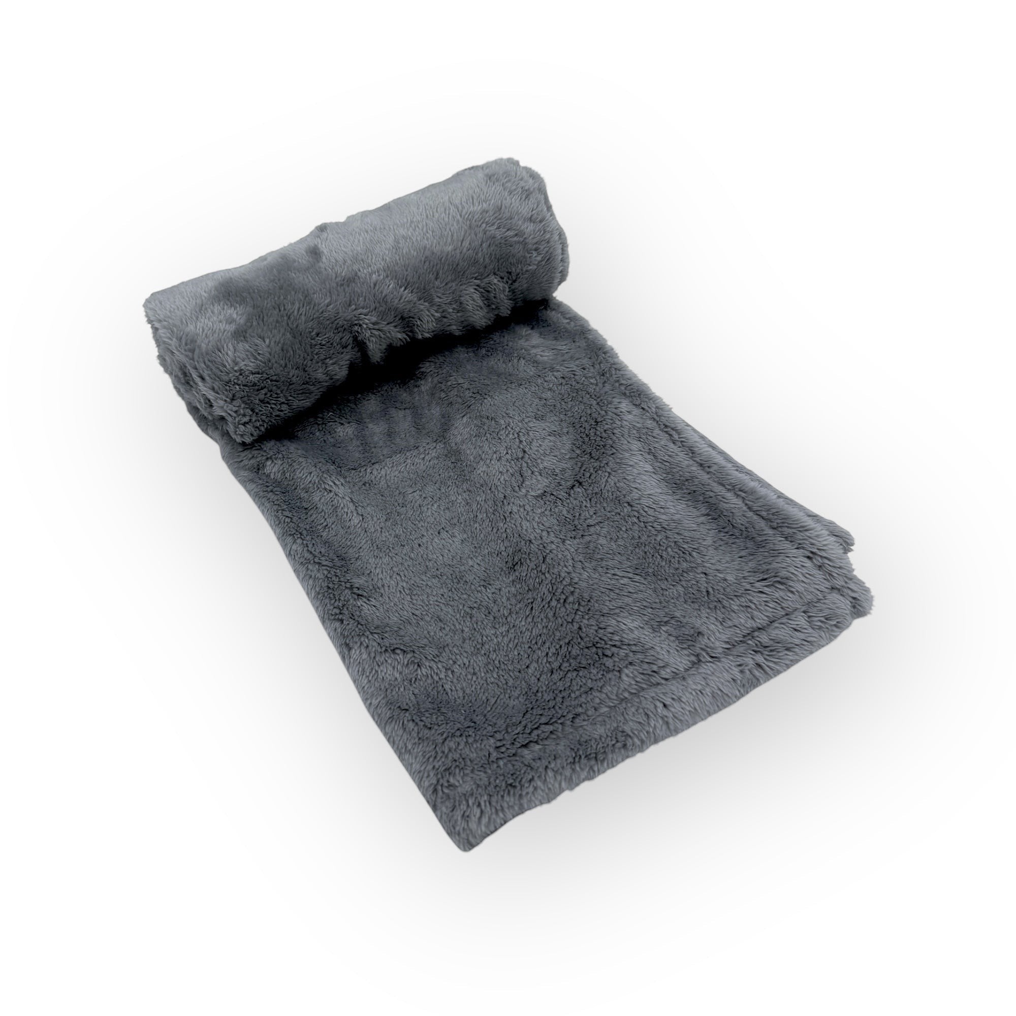 Mothers Choice  Single Layer Sherpa Fleece Blanket Grey