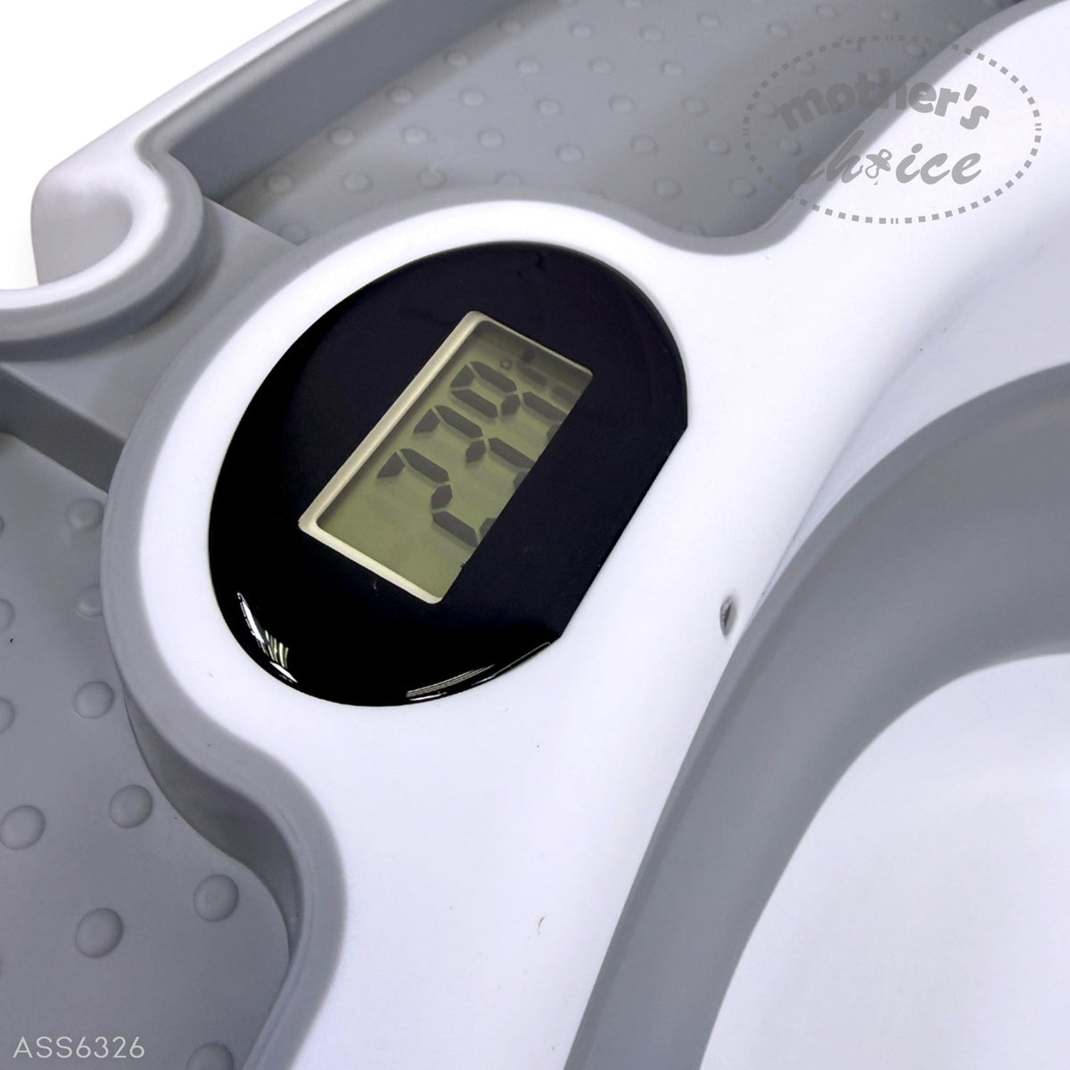 FOLDABLE BABY BATHTUB WITH THERMOMETER AND STAND