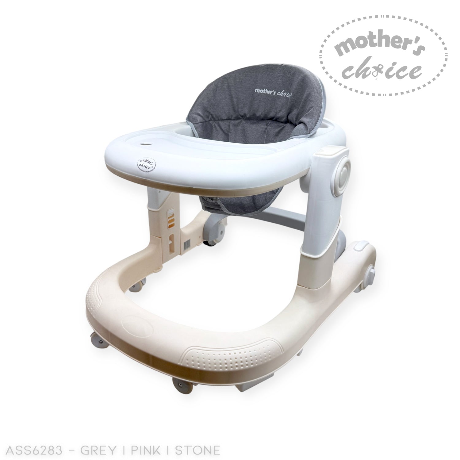 Mothers Choice Baby Walker Music Mute Wheel