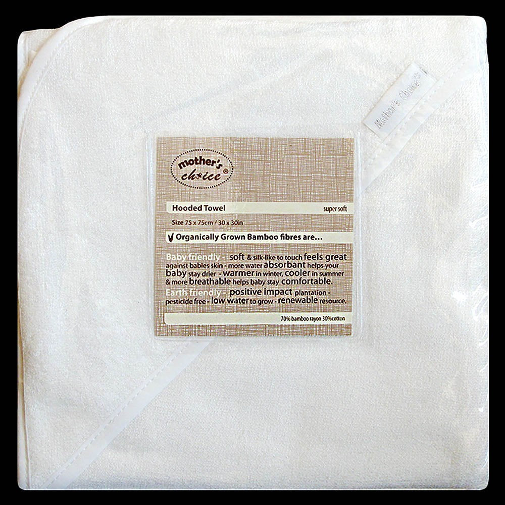 bamboo hooded towel baby bath time essentials