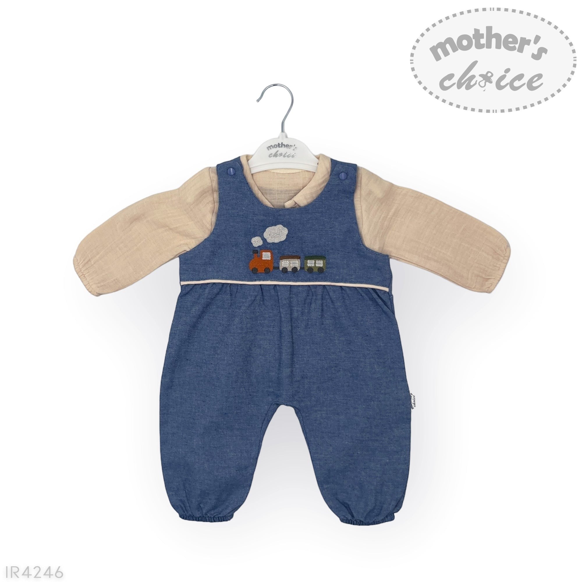 Mothers Choice Boys 2 Piece Dungaree Set