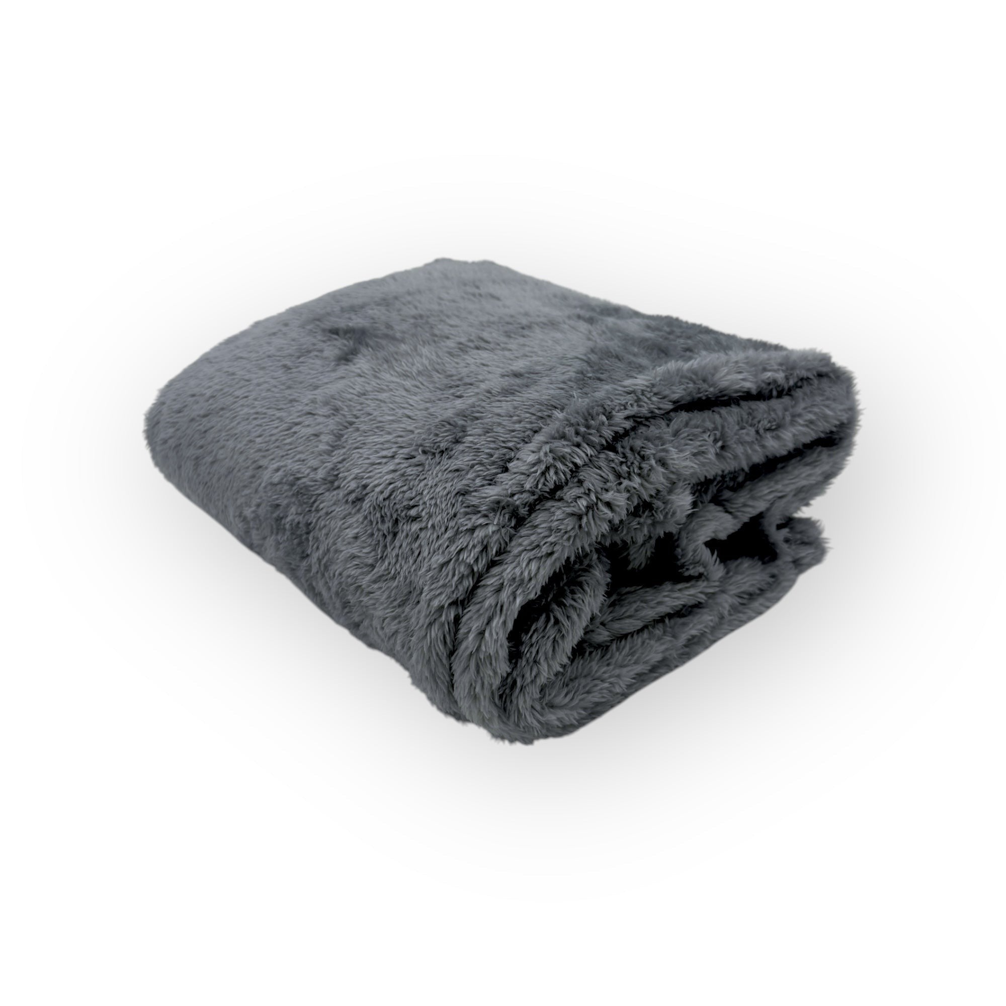 Mothers Choice  Single Layer Sherpa Fleece Blanket Grey