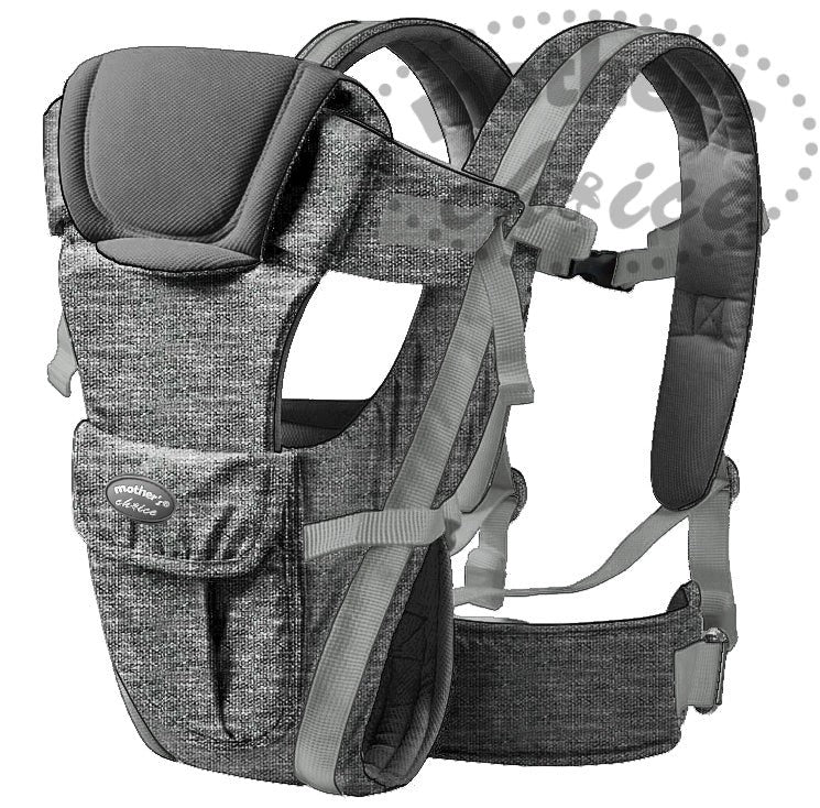 Mothers Choice 4 Way Baby Carrier Grey