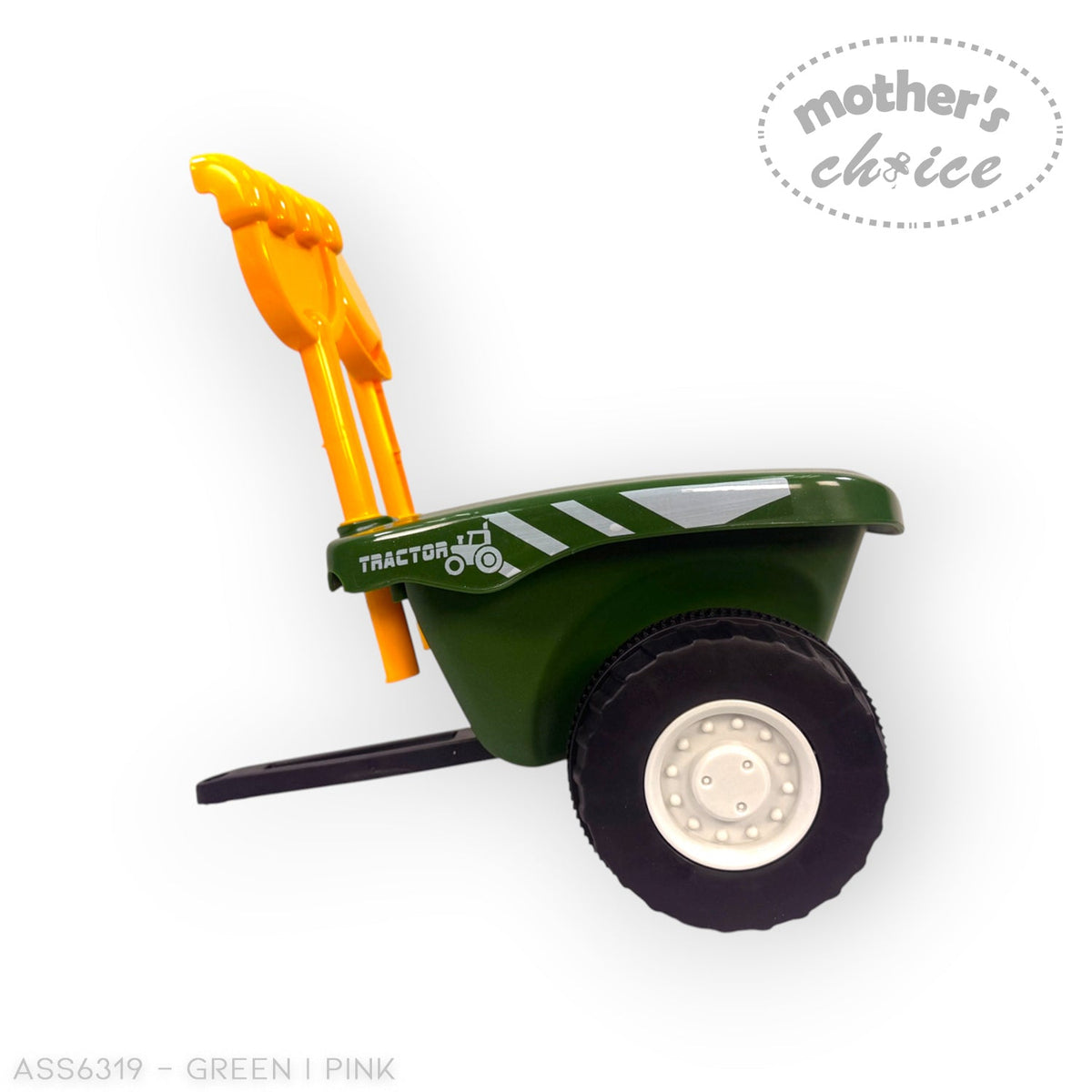 RIDE-ON CAR TRACTOR WITH TRAILOR AND ACCESSORIES