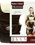 Mothers Choice 4 Way Baby Carrier Brown