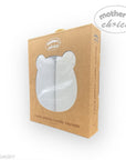 Kraft paper packaging for 'Mother's Choice' stretchy cuddle blankets on a white background
