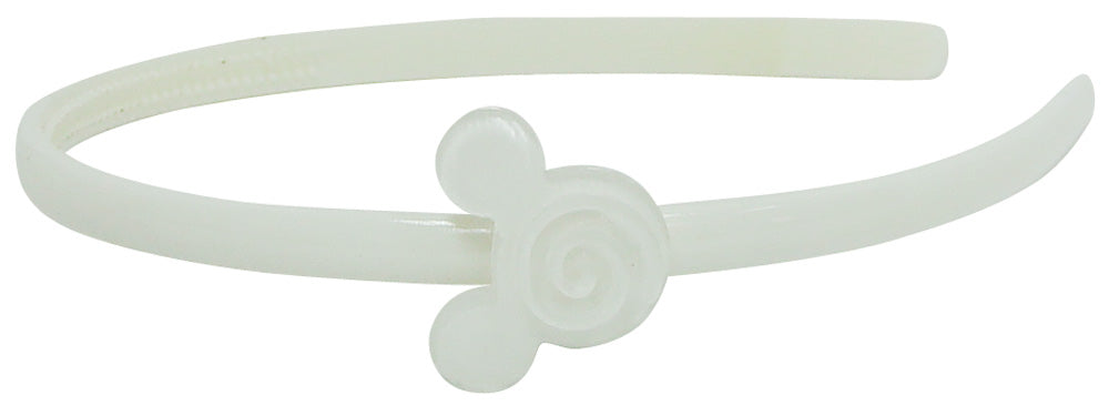 Mothers Choice Girls Alice Band White - Cartoon