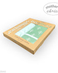 Box of bamboo burp cloths with a 'Mother's Choice' label on a white background