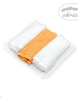 Mothers Choice  3 Piece Hooded Towels And 3 Piece Facecloths Sweet As A Peach
