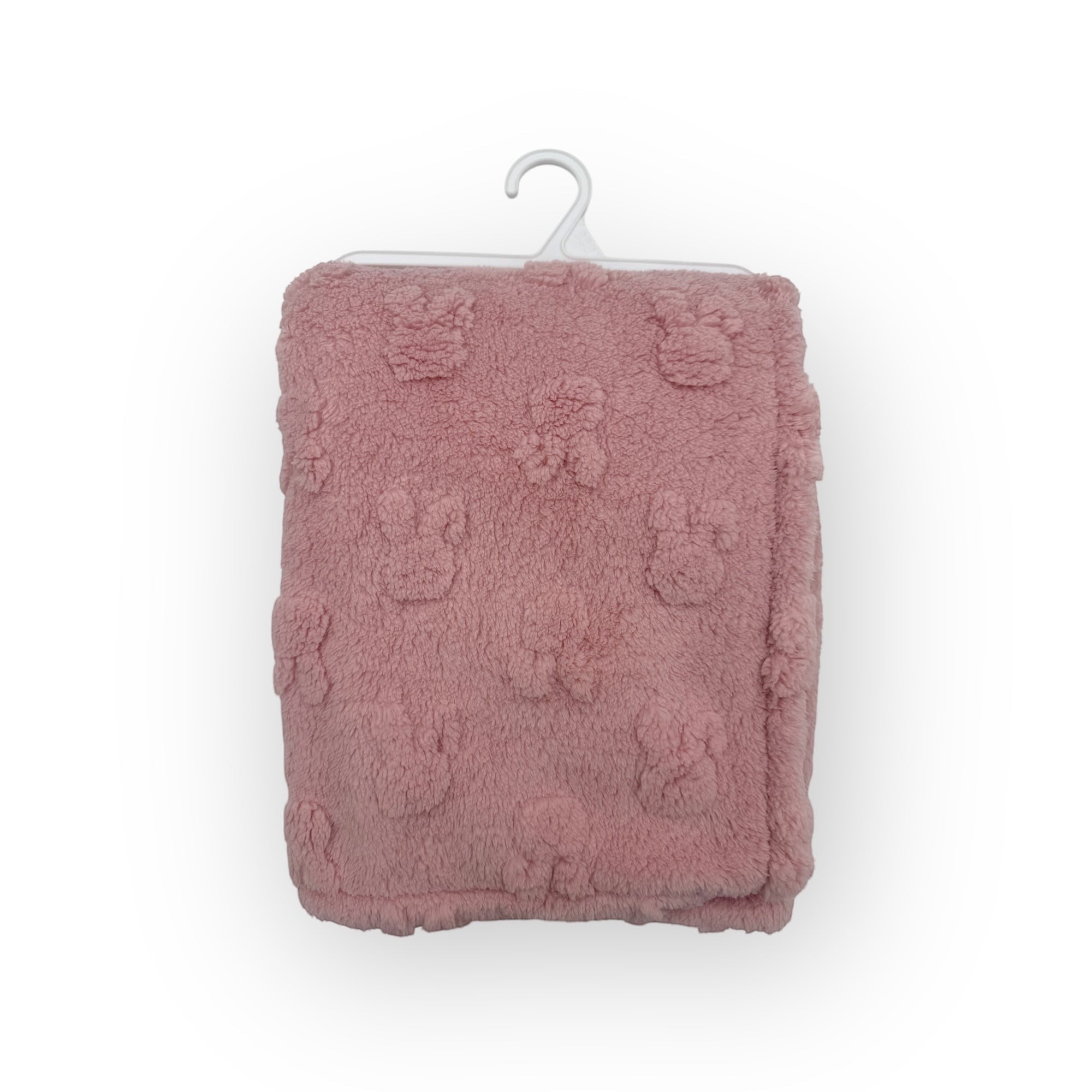 Mothers Choice  Single Layer Jacquard Blanket Pink