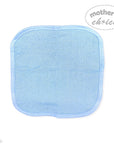 Blue square cloth with 'Mother's Choice' branding on a white background
