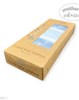 Box of 3-pack face washers with 'Mother's Choice' branding on a white background