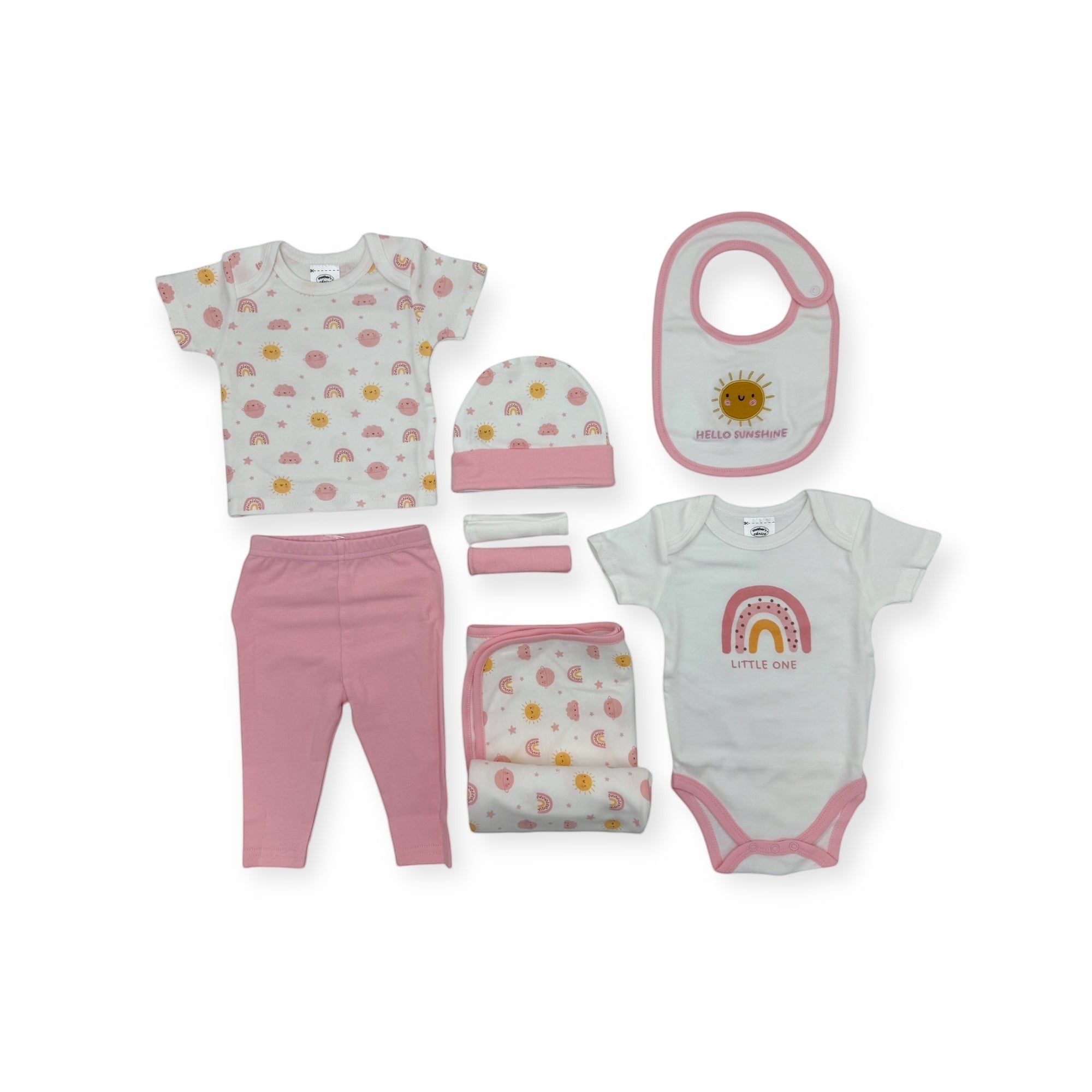 Mothers Choice 8 Piece Gift Set Rainbow