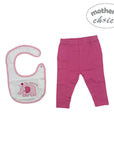 Mothers Choice 5  Piece Gift Set Pink Elephant