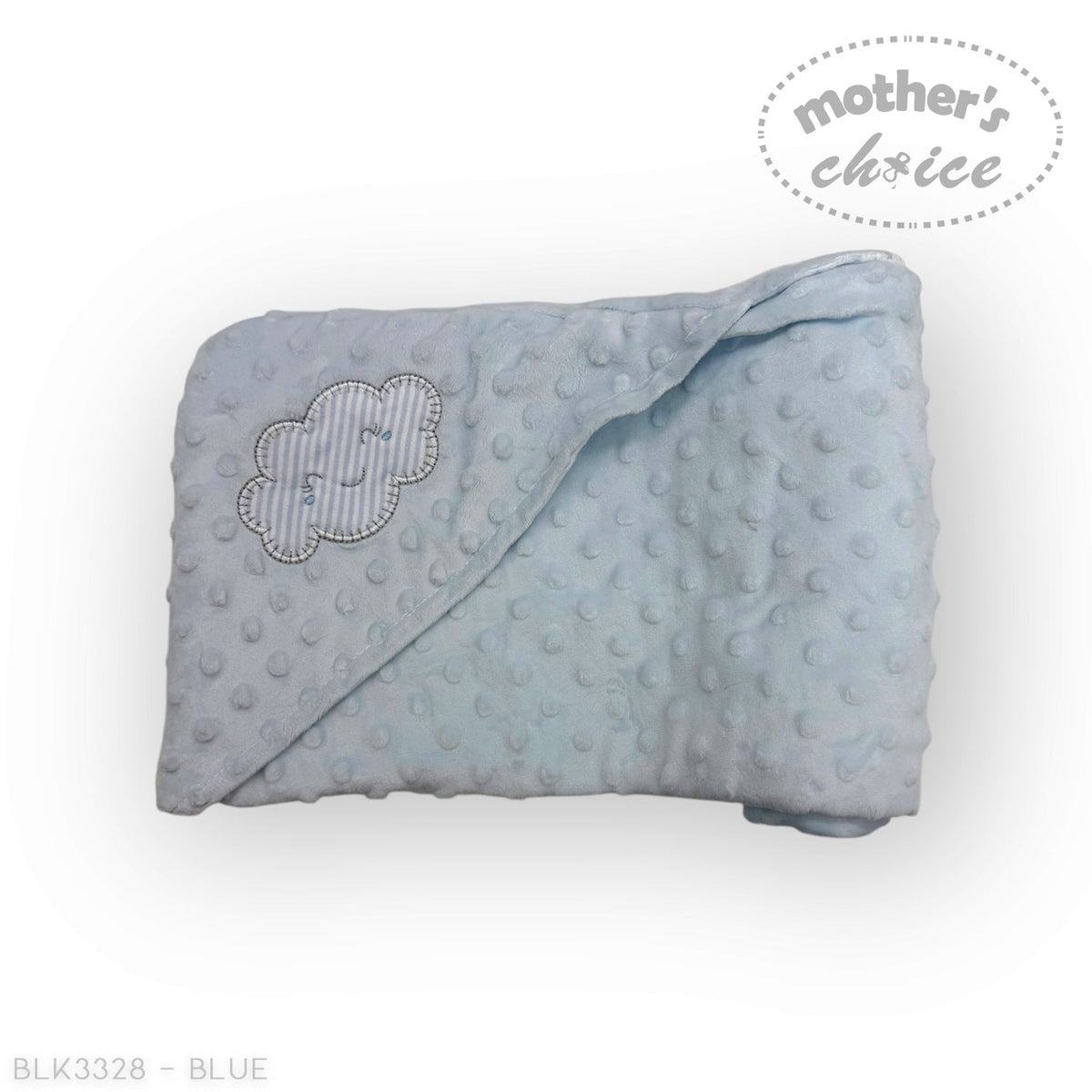 M/C SHERPA BLANKET &amp; ELEPHANT DUDU BLUE