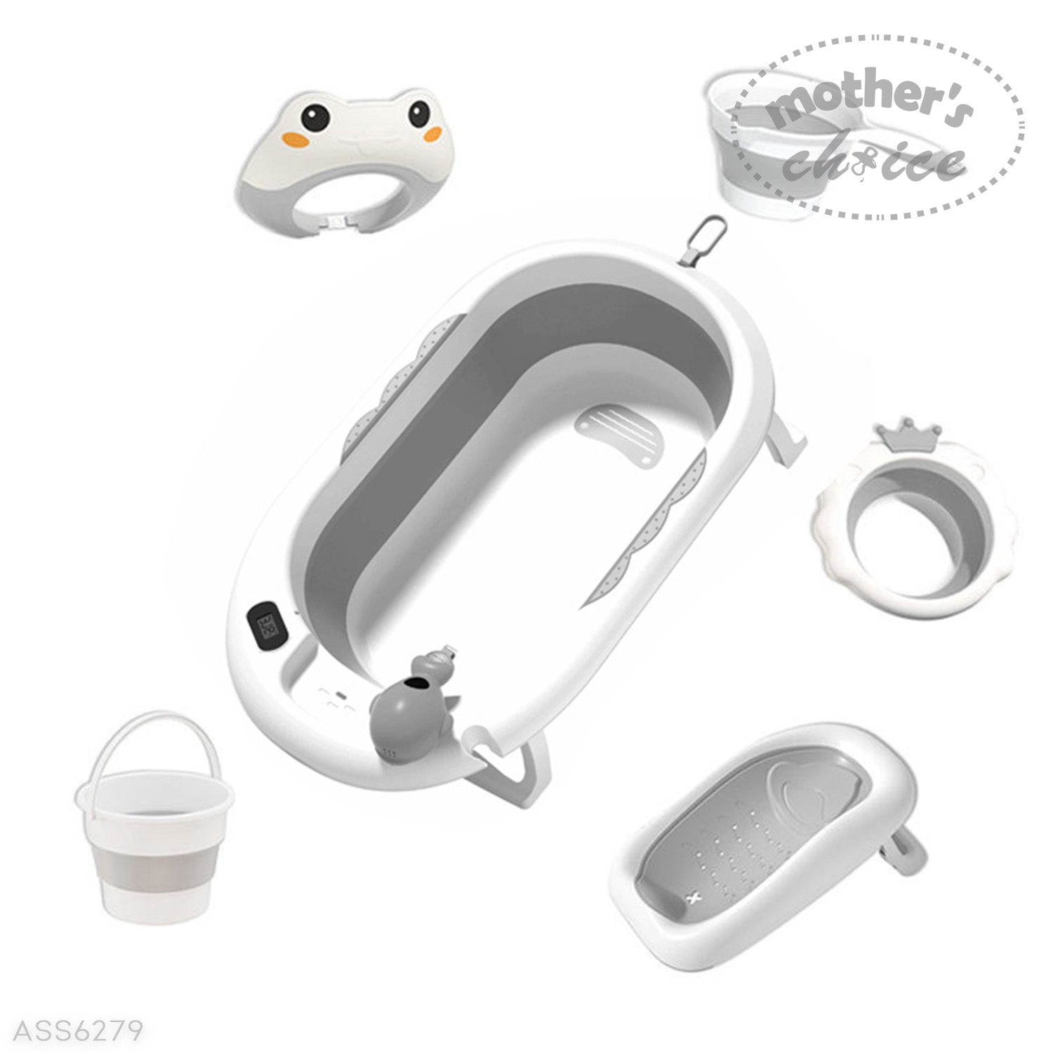 Mothers Choice Baby Bath Tub Set Large