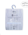 Stork And Baby Mothers Choice 6 piece set featuring 3 soft polyester hooded towels and 3 duck toys in packaging.