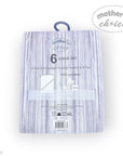 Stork And Baby Mothers Choice 6 piece set featuring 3 soft polyester hooded towels and 3 baby toys with whale theme.